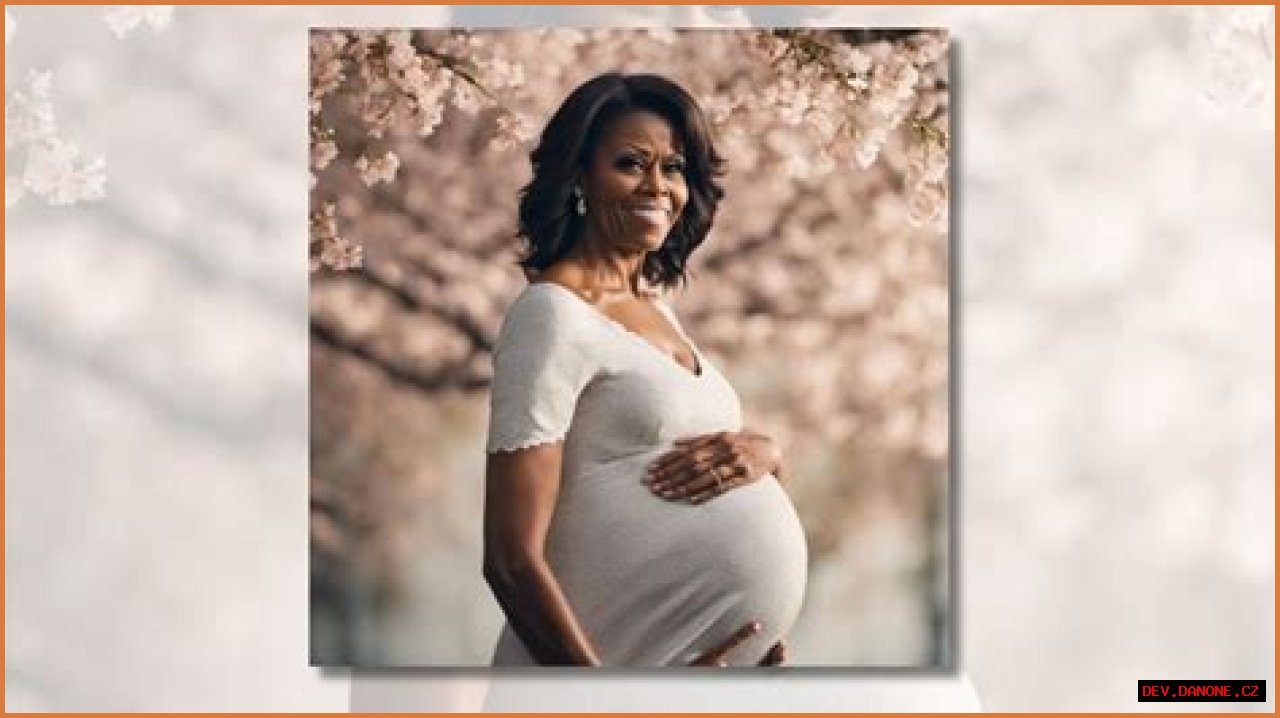Capturing Moments: The Pregnant Photos Of Michelle Obama